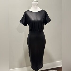 ASOS Black Midi Dress